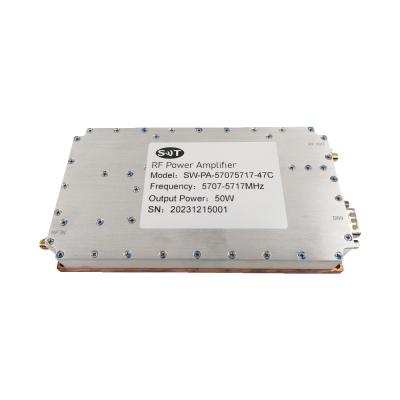 China 5707-5717MHz C-band PSat 47 DBm RF-versterkers voor draadloze communicatie Te koop