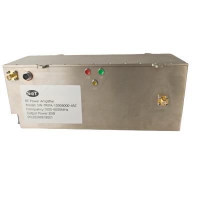 China High Gain 1000-6000MHz Tri Band 30W RF Power Amplifier For Enhanced Signal Quality for sale