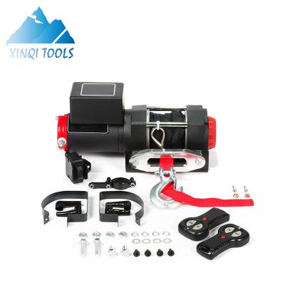 China ATV/UTV XINQI Small Recovery ATV 1500kg 12V Electric Winch for sale