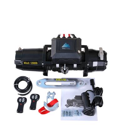 China XINQI factory direct sale AUTOMATIC electric winch 12v 12000lb 4x4 electric winch for sale