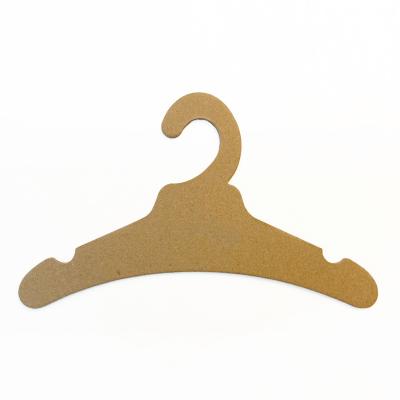 China custom made Cardboard Kids Hanger Brown Recycling Display Hangers 250*130*3mm for sale