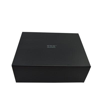 China Custom Printed Foldable Black Cardboard Gift Boxes With Lids | Cardboard Gift Packaging Boxes Te koop