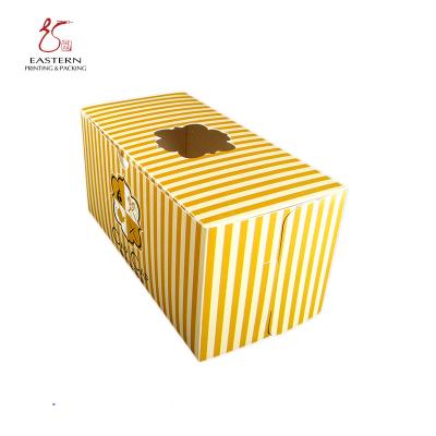 China Recyclable 2 Pieces Cupcake Shipping Box Perfect For Cake Delivery And Environmentally Friendly for sale