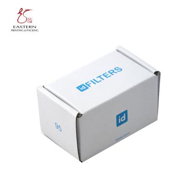 Chine Taille Tuck Top Mailer Boxes, expéditeurs faciles de GV 85mm de pli pour le masque protecteur à vendre