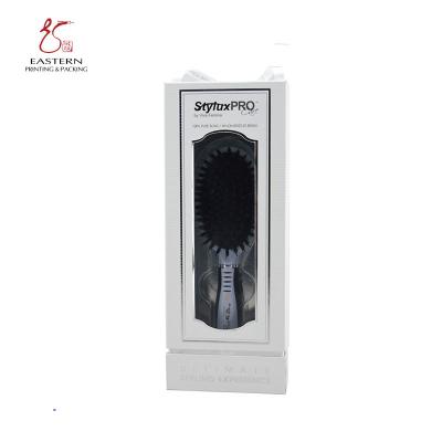 China White Color Luxury Gift SGS Printed Cardboard Boxes For Comb for sale