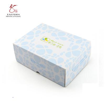 China Wit E Fluit Golfshoebox die Matte Lamination verpakken Te koop