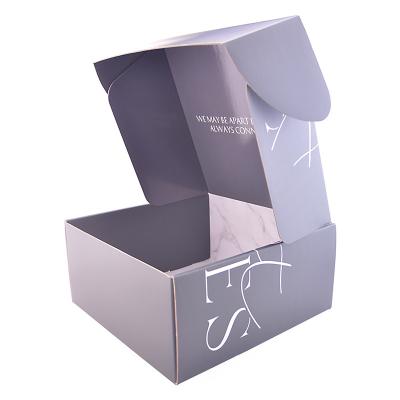 China 4C Printed Cardboard Sneaker Boxes Shoe Clothes Corrugated Mailer Boxes for sale