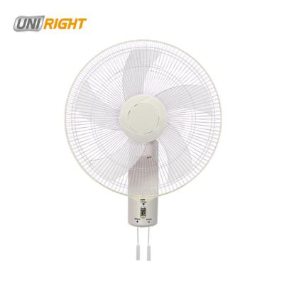 China Hotel Adjustable Blade 3 Speed ​​Choosable Approved Plastic Wall Hanging Fan Mounted Oscillating Fan for sale