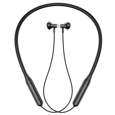 China Bass Top Sell Amazon Headphone Powerful Stereo Wireless Neckband Sports Earphone Waterproof Earbuds Headset With MIC for sale