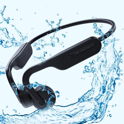 China Osteoconductive Portable Smart Phone Headset Bone Conduction Wireless Earbuds ipx5 Waterproof Earphone For Recycling Working for sale