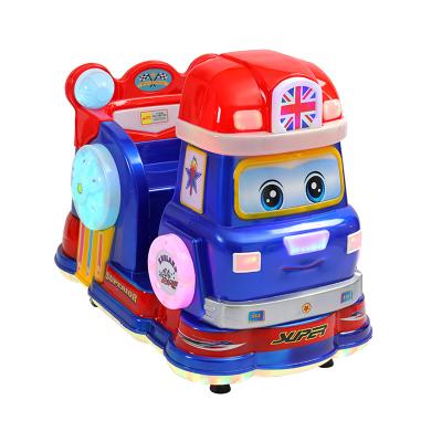 China Entertainment Car Styling Automatic Electric Children Rocking Car Commercial Toy for sale