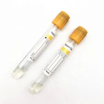 China Tubo de teste de sangue PRP SST de vidro com gel de separação personalizado à venda