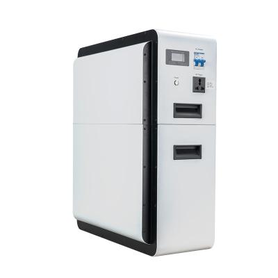 China Enershare 6kwh all in one solar battery system build-in 3kw inverter and BMS and lithium ion battery 10kw solar system for home for sale