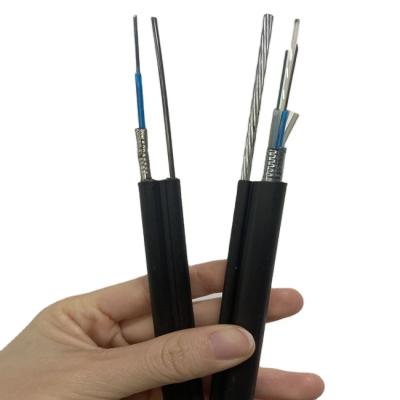 China Good Quality Fiber Optic Cable 24 Core 48 Core GYTC8S Long Distance Aerial Figure 8 Self-supporting Fiber Optic Cable Outdoor Aerial Wire for sale