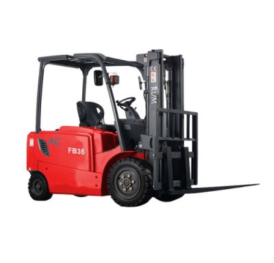 China Hotels RUM 2ton small electric forklift CPD20 with container mast/forklift FB20 side clutch new for sale