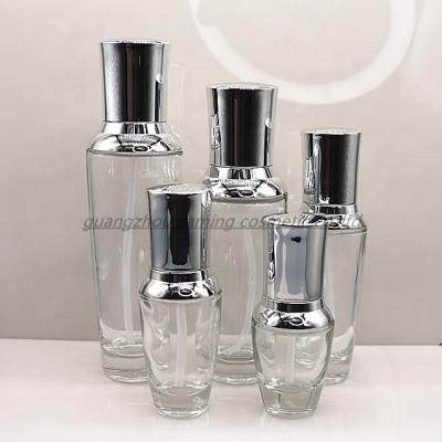 China Luxury cosmetic bottles and jars 15g20g30g50g20ml30ml50ml100ml120ml personal care use for emulsion bottle cream bottle eye cream for sale