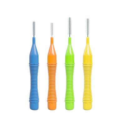 China Good Quality Easy Operation Top Selling Customized Color Interdental Brush For Sale for sale