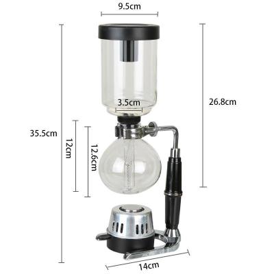 Chine Nouveau style de maison Siphon machine à café Siphon pour le café brasseur pour la maison à vendre