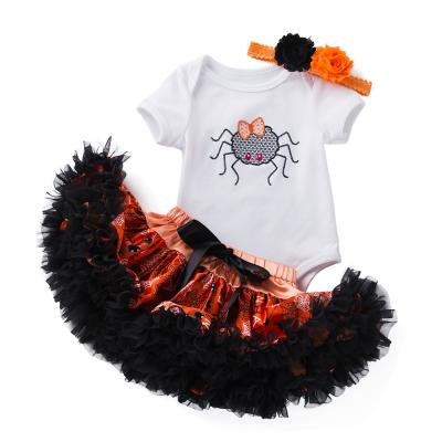 China Babany Breathable Baby Infants Clothing Set Halloween Outfit Romper Dress 3Pcs Newborn Costume for sale