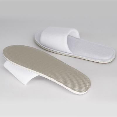 China Custom Super Cheap Indoor Outdoor Slippers White Anti-slippery With Open Toe, Disposable Eva Slippers for sale