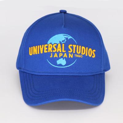 China JOINT Royal Blue 3d Embroidery 5 Panel Baseball Cap Custom High Quality Hat for sale