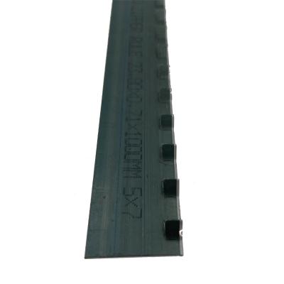 China Widely Used Carbon Steel Premium Quality Zipper Cutting Ruler Dies Bevel Ruler Steel Cutting Knife for sale