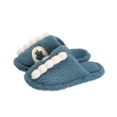 China Anti-slippery Cute Soft Cartoon Kids Room Children Slippers Indoor Floor Slippers Babies Warm Home Slipper For Child for sale