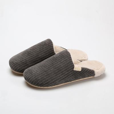 China CUSHIONING wholesale unisex household plush winter non-slip warm indoor slippers for men and women for sale