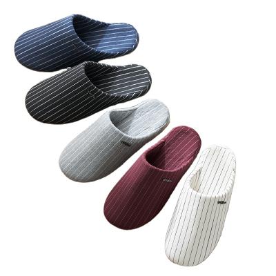 China Hot Selling Breathable Men's and Women's Bedroom Style Custom Non-Slip Astronomical Non Slip Canvas Indoor Slippers for sale