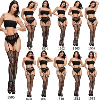 China 2021 Breathable sexy bodystocking sexy foot stockings women's silk body stockings net nylon erotuice stockings for sale