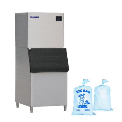 Китай 1.One key cleaning system. 2.Aautomatic self-inspection. Large capacity commercial ice cube maker 1000 lbs per day with air cooling 500kg ice machine продается