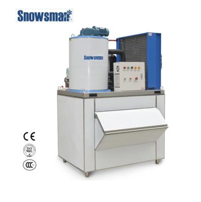 China Hotels China factory price 1 ton daytime flake ice machine with RoHS big capacity flake ice maker Te koop