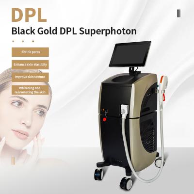 China 2in1 huid schoonheidsmachine met NIR Platinum Bull Milk Light DPL Photon Spot Removing Te koop