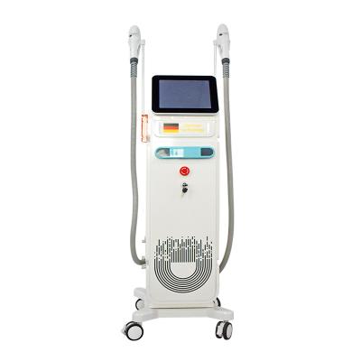 China DPL IPL Skin Rejuvenation Hair Removal Beauty Machine with Double Handle for sale