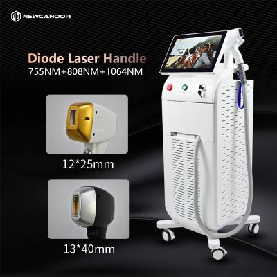 China Painless 808 Diode Laser Hair Removal Machine For Clinic And Home for sale