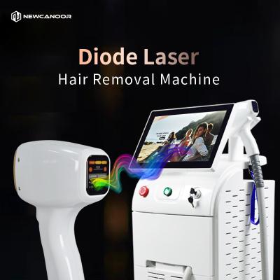 China CE-certificering 3 golflengte 808nm Soprano Titanium Diode Laser Hair Removal Beauty Equipment Te koop