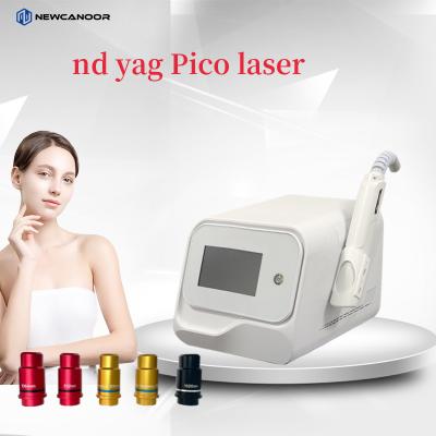 China Máquina de remoção de manchas escuras por laser portátil com Q-Switched Nd Yag à venda