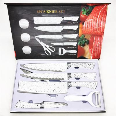 China China Wholesale Disposable Kitchen Chef Knife Set With Case Block Kitchen Blade for sale