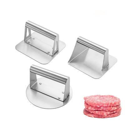 China Factory Direct Sale Sustainable Chinese High Quality 304 Stainless Steel Burger Presser for sale