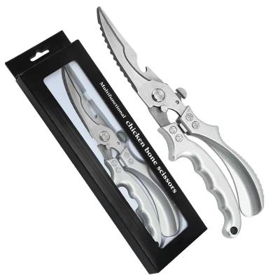 China Household Multi Function Stainless Steel Kitchen Scissors Stainless Steel Crab Cutter Stainless Steel Kitchen Shears for sale