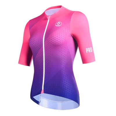 China Tarstone OEM Jersey Women MTB Jersey Summer Short Sleeve Cycling Clothing Bike Shirts Breathable Cycling Tops for sale