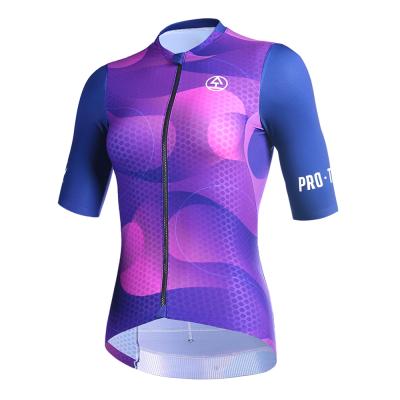 China Tarstone OEM Breathable Cycling Tank Top Women Cycling Short Sleeve Tank Top Mountain Bike With Three Pockets for sale