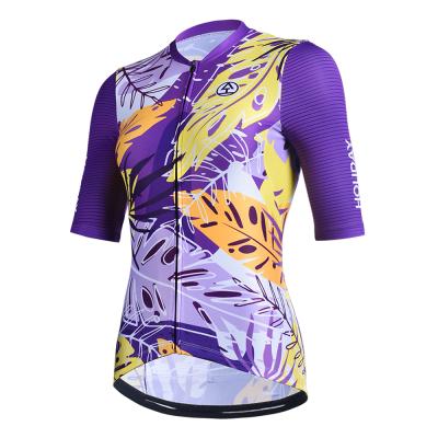 China Breathable Custom Women Short Sleeve Cycling Jersey Custom Made Sublimation Wholesale Bike Tank Top for sale