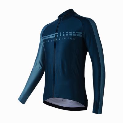 China Tarstone OEM Breathable Mens Cycling Bike Jersey Thermal Winter Fleece Cycling Clothing With Full Zipper for sale