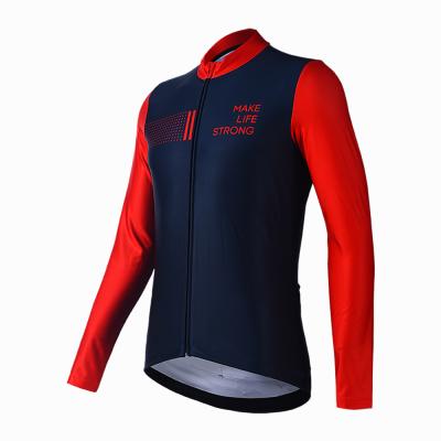 China OEM Tarstone Cycling Tank Top Men Winter Warmer Cycling Jacket Cycling Coat Breathable Thermal Fleece Long Sleeve for sale