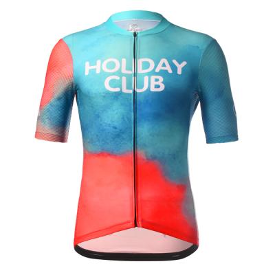 China Breathable Wholesale High Quality Cycling Clothing Shorts Sleeve Custom Cycling Jersey Roupa De Ciclismo for sale