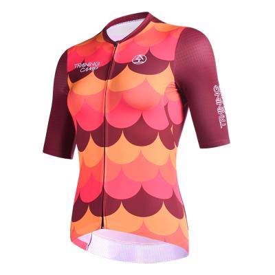 China Breathable Pro Bike Wear Women Cycling Jersey Shirt Mountain Clothes Lady Bicycle Cycling Jersey Women for sale