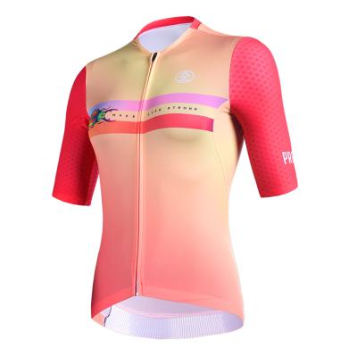 China Breathable Pro Bike Wear Women Cycling Jersey Shirt Mountain Clothes Lady Bicycle Cycling Jersey Women for sale