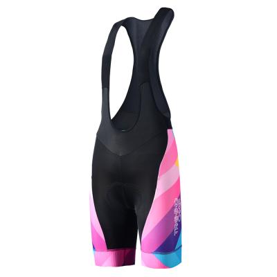 China 2021 Breathable Cycling Wear Top Brand Bike Bib Shorts Pro Custom Cycling Bib Shorts Tight With Clips for sale