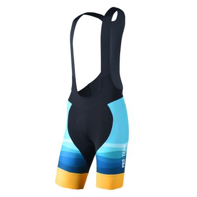 China Breathable OEM Pro Road Bike Team Men Padded Custom Bib Cycling Shorts for sale